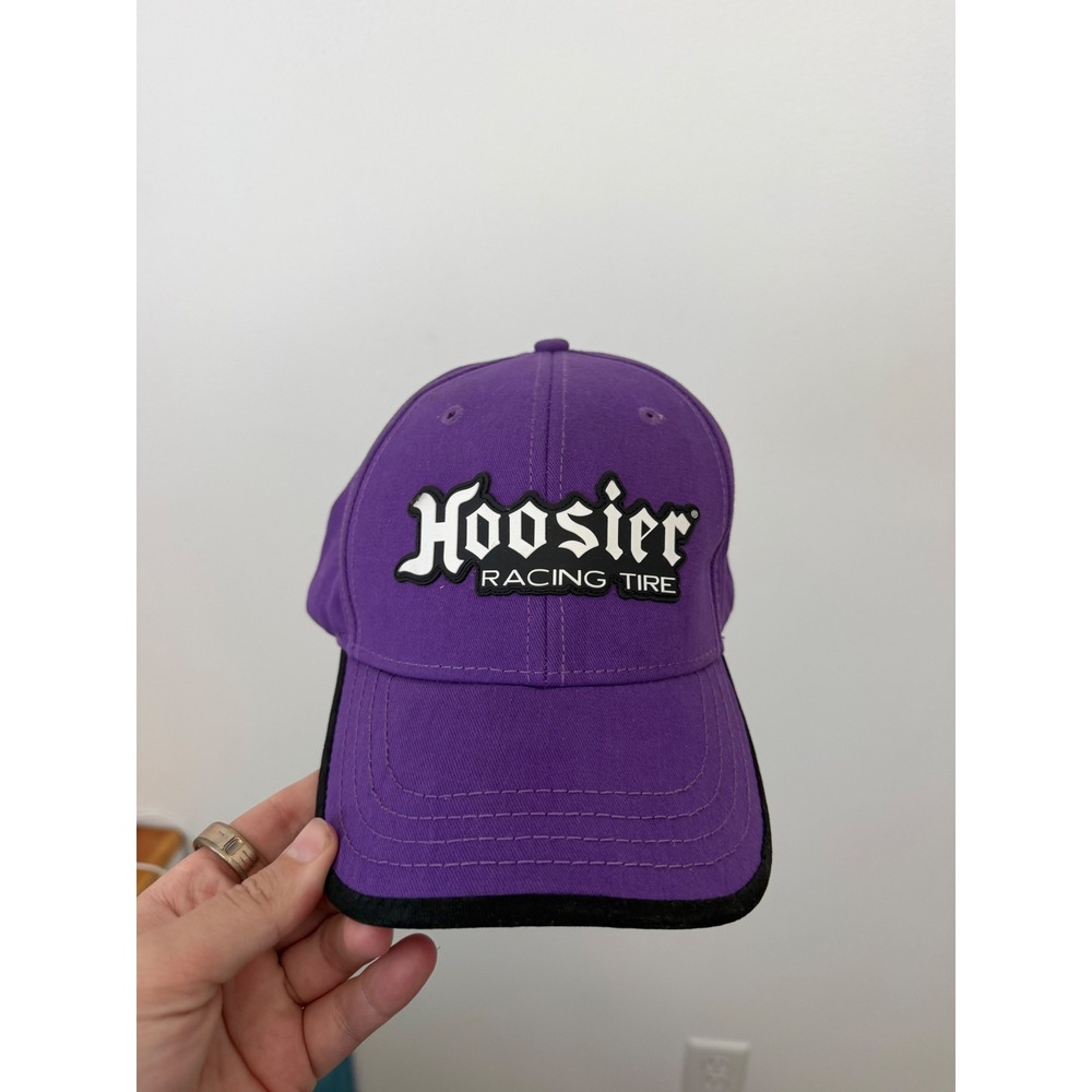 Hoosier Racing Tire Purple Hat – Adjustable –‎ Men's – Great Condition